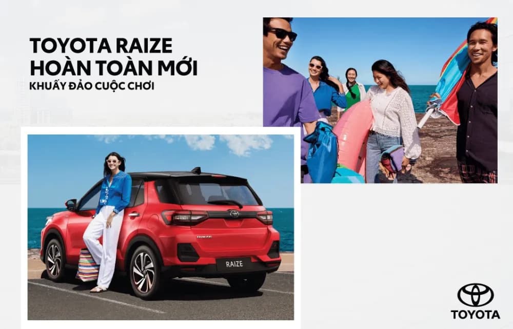 TOYOTA RAIZE HOÀN TOÀN MỚI MẪU SUV ĐÔ THỊ CỠ NHỎ CHO GIỚI TRẺ SẮP RA MẮT TẠI VIỆT NAM